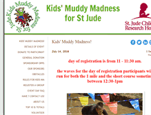 Tablet Screenshot of kidsmuddymadness.com